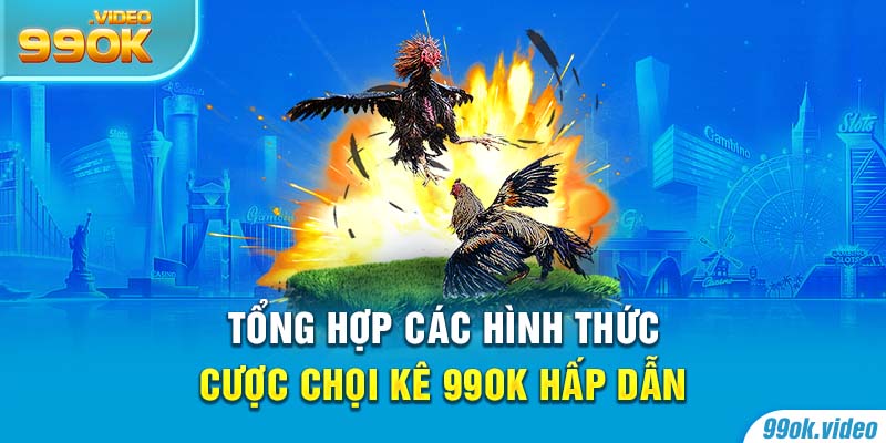 Tổng hợp các hình thức cược chọi kê 99OK hấp dẫn
